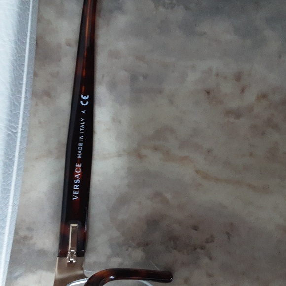 Versace MOD 1222 1344 Semi-Rimless Eyeglasses - Picture 3 of 3